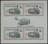 Cehoslovacia 1987 - Locomotiva, bloc neuzat