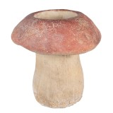 Cumpara ieftin Ghiveci piatra maro rosie Ciupercuta 21x23 cm