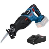 Bosch GSA 185-LI + GAL 18V-40 - Fierastrau sabie fara acumulatori Li-Ion 18 V - Ah 28 mm + Incarcator acumulatori