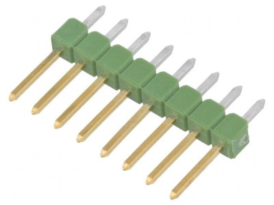 Conector pini tată 8 pini 2,54mm drept AMPMODU MOD II foto