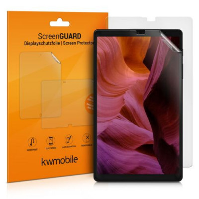 Set 2 Folii de protectie mate pentru tableta Samsung Galaxy Tab A7 Lite 8.7 (2021) , Kwmobile, Transparent, Plastic, 55147.2 foto