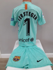 Echipamente fotbal portar pentru copii F.C.Barcelona Ter Stegen foto