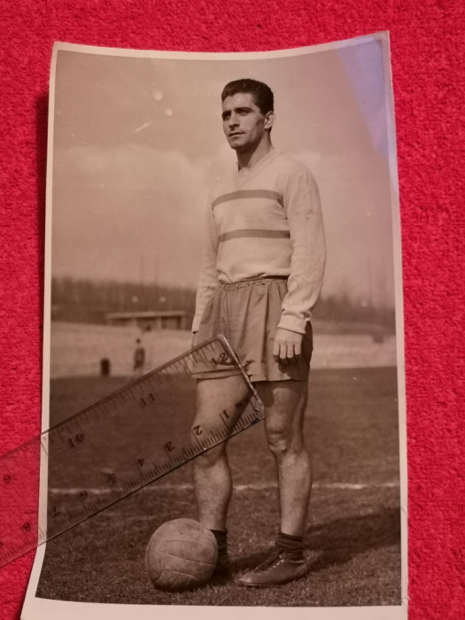 Foto (veche-1965) fotbal-jucatorul M. Voinea(Siderurgistul Galati,ex Progresul)