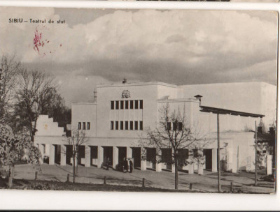 CPIB 16896 CARTE POSTALA - SIBIU. TEATRUL DE VARA, RPR foto