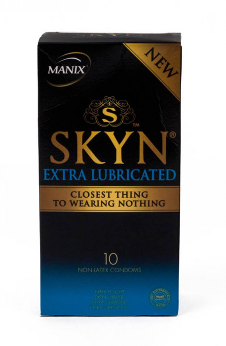 Prezervative Manix Skyn Extra Lubrifiate, 10 Buc.