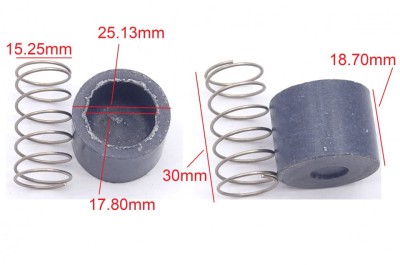 Set arc+dop plastic pentru supapa de sens compresor de aer NR.868 foto