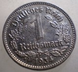 J.115 GERMANIA 1 REICHSMARK 1934 J