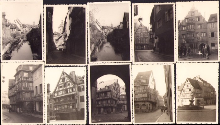 M850N Colmar, France, 1946, batch of 25 photos