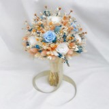 Buchet personalizabil cu trandafiri naturali criogenati si flori naturale uscate si criogenate, Eventissimi&reg;