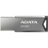 Memorie USB UV250, 16GB, 2.0, Metalic, Argintiu, A-data