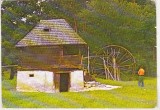 bnk cp Sibiu - Muzeul tehnicii populare - Crama pomicola , Polovragi si roata de povarna , Sarbesti Gorj - necirculata