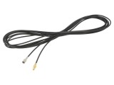 Cablu MTA SMB socket, SMB plug negru direct 5m