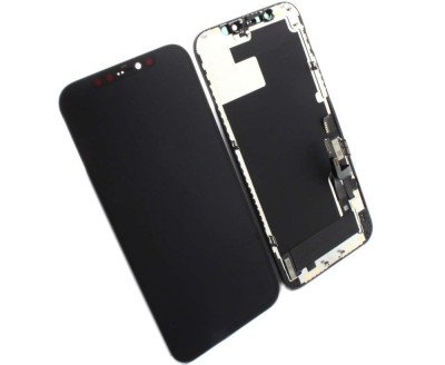 Display Apple iPhone 12 OLED Negru Black High Copy Calitate A Plus foto