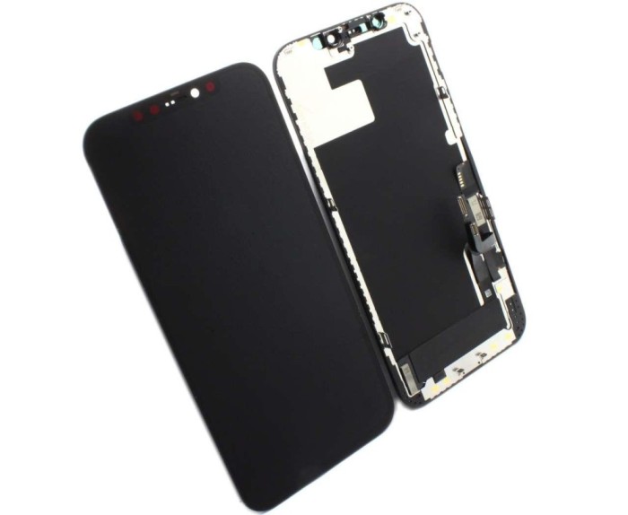 Display Apple iPhone 12 OLED Negru Black High Copy Calitate A Plus
