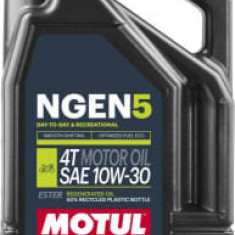 Ulei motor 4T Motul NGEN 5 10W30 4l, API SM; SP JASO MA-2 Semi-synthetic