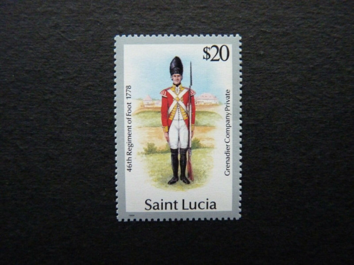 1987 - St. Lucia - Soldier - Michel 889 I