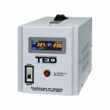 Stabilizator tensiune 3000W 230V cu 2 iesiri Schuko si sinusoidala pura + ecran LCD cu valorile tensiunii, TED Electric TED000187 SafetyGuard Surveill, Oem