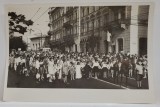 BUCURESTI , BULEVARDUL 6 MARTIE ( AZI , ELISABETA ) , CARNAVALUL PIONIERILOR &#039; UVERTURA VACANTEI &#039; , FOTOGRAFIE DE PRESA NR. 5 , 1973