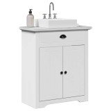 Gossi dulap pentru chiuveta de baie &bdquo;bodo&rdquo; alb 70x35x80 cm