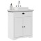 Gossi dulap pentru chiuveta de baie &bdquo;bodo&rdquo; alb 70x35x80 cm