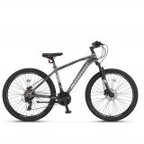 Bicicleta MTB Umit Mirage, 21 viteze, culoare gri, roata 27.5&quot;, cadru din alumin PB Cod:42768170001