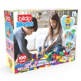 Set Constructie, Bildo, Blocks Deluxe, 100 Piese, Multicolor, Oem