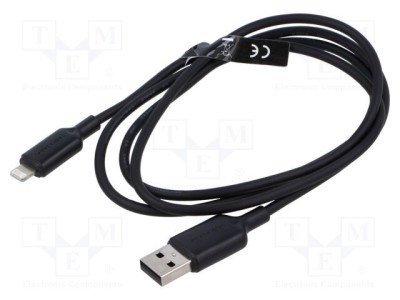 Cablu USB 2.0 Apple Lightning - USB A nichelat 1m VENTION foto