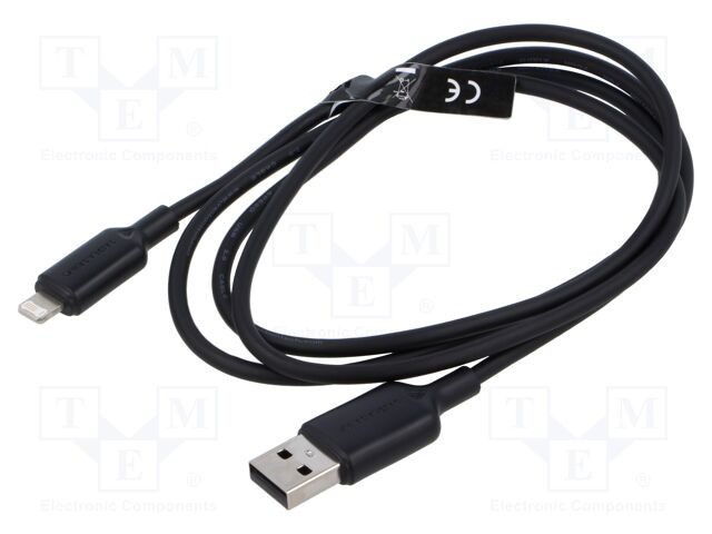 Cablu USB 2.0 Apple Lightning - USB A nichelat 1m VENTION
