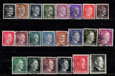 A7 T4 152 - Timbre foarte vechi - Germania - Hitler foto