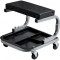 Scaun mobil service auto, 4 x roti, Dimensiunea pernei 36&times;18&times;4 cm, max 113 kg