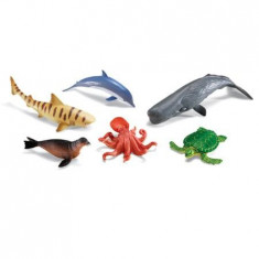 Set jucarii educative 7 figurine mari cu aspect realistic - Vietatile oceanului - Learning Resources foto