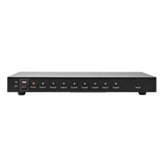 Spliter HDMI Nedis,1 x intrare HDMI, 8 x iesiri HDMI, 4K, 30 Hz foto