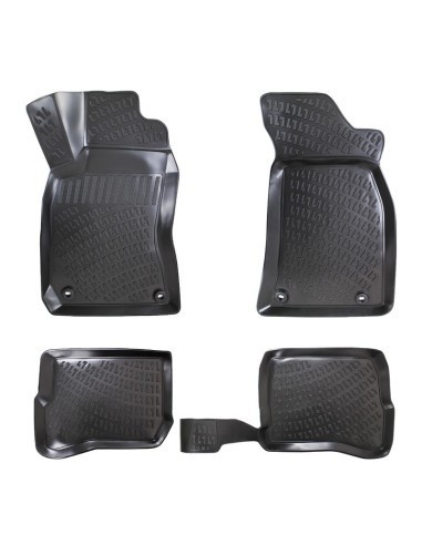 Set covorase auto din cauciuc tip tavita Volkswagen T-Roc 2017-