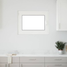 vidaXL Fereastră de subsol &bdquo;RISOR&rdquo; 80x50 cm oscilo-batantă DIN st&acirc;nga antracit