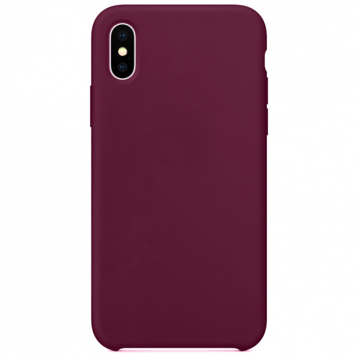 Husa TPU OEM Pure Silicone pentru Apple iPhone 11, Mov