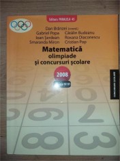 Matematica: Olimpiade si concursuri scolare clasele 4-6 - Dan Branzei, Gabriel Popa foto