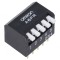 Comutator DIP-SWITCH 2 Pozitii 0,025A 24V THT