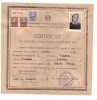 Cerificat RPR de absolvire scoalei elementare de sapte ani, 1953