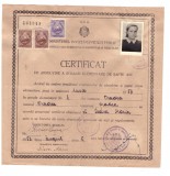 Cerificat RPR de absolvire scoalei elementare de sapte ani, 1953