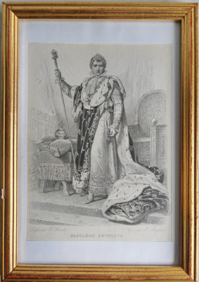 Gravură Napoleon Empereur foto