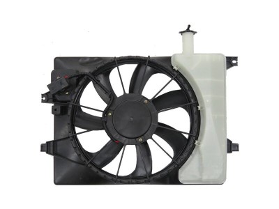 GMV radiator electroventilator Hyundai Elantra, 2011-2016, motor 1.6; 1.8, benzina, 386; 3 pini foto