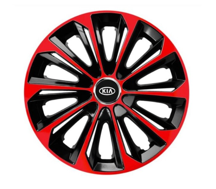 Set 4 capace roti Extra Strong Red R15 pentru gama auto Kia