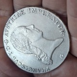 1 Taler 1819 G , monetaria BAIA MARE , argint 28 grame , detalii