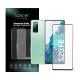 FOLIE STICLA Spacer pentru Samsung Galaxy S20 FE (2021), grosime 0.3mm, acoperire totala ecran, strat special anti-ulei si anti-amprenta, Tempered Gla