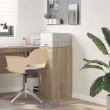 vidaXL Bufet cu sertar Stejar sonoma 38 x 34.5 x 75 cm Lemn compozit