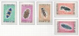 Laos 1968 Mi 235/39 MNH - Daunatori din lemn nativi: gandaci