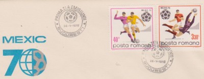 FDC SPORT MEXICO 70/PLIC MIC foto
