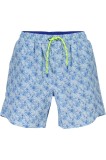 Cumpara ieftin North Sails Pantaloni scurti de baie barbati, cu imprimeu tropical, Regular fit, Albastru deschis, S