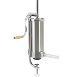 Aparat Vertical De Facut Carnati Grunberg GR3183, Capacitate 2.5 Kg, Otel, Aluminiu, Cu 4 Palnii