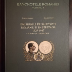 Bancnotele Romaniei 3 cataloage vol 3, 4 și 5